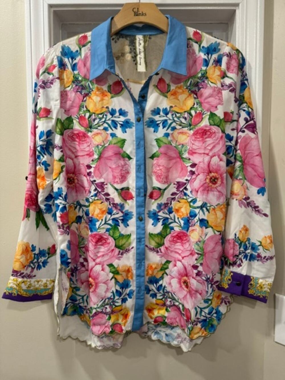 Aratta Silent Journey Floral Blouse